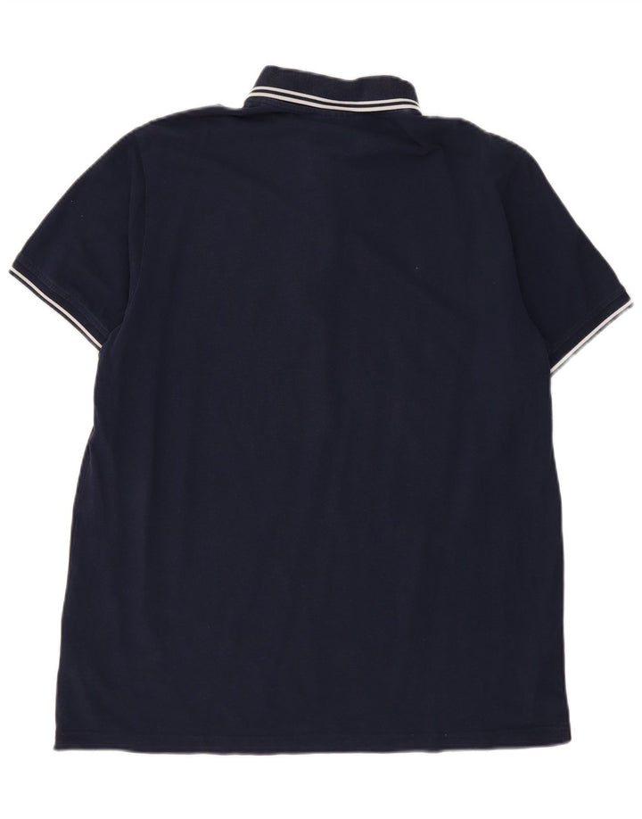 Kappa herre poloshirt XL marineblå bomuld