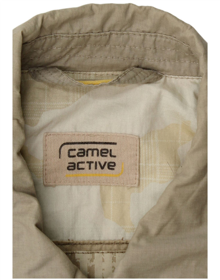 Camel Active Herre Military Jacket UK 40 Large Khaki