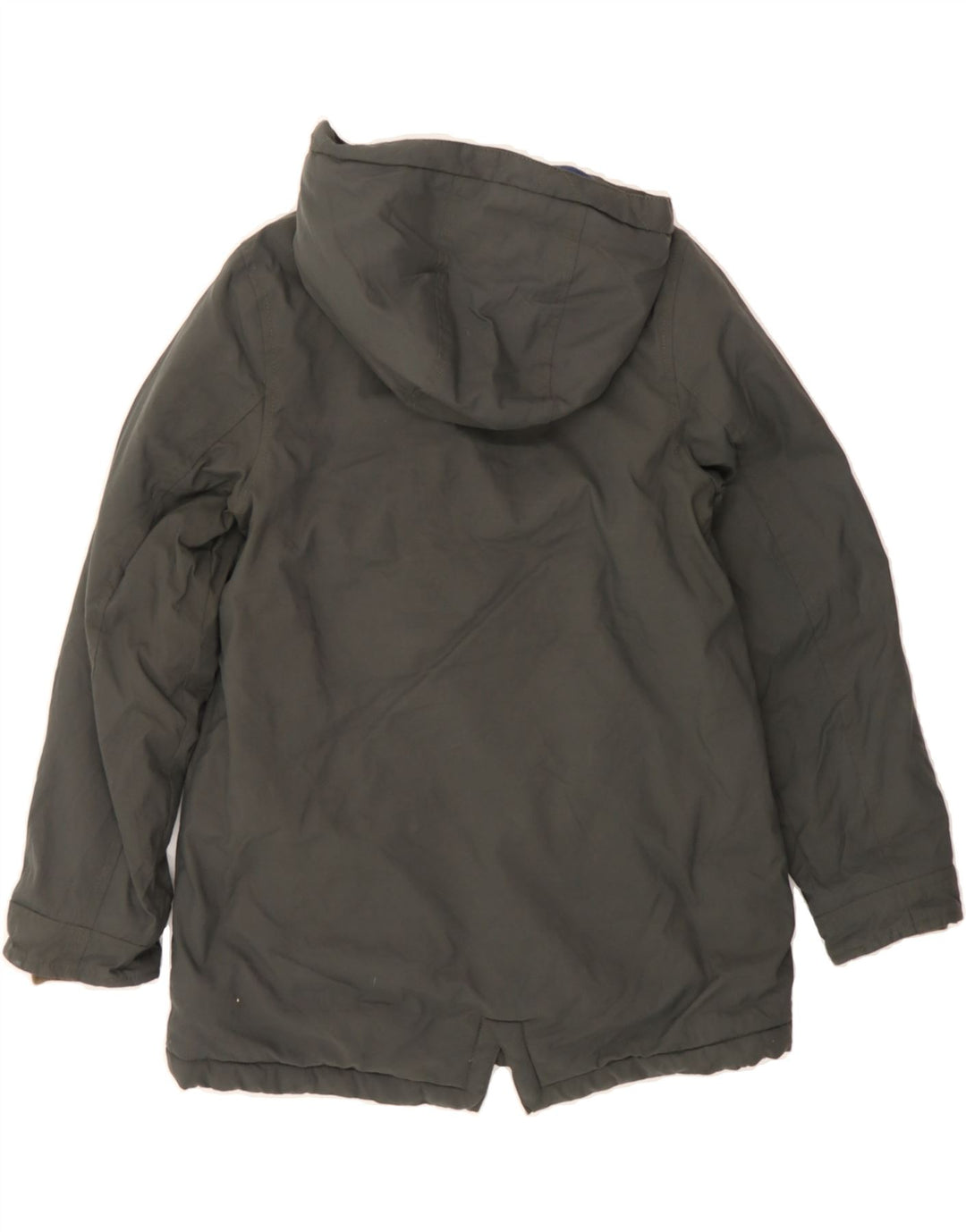 JOULES Girls Hooded Parka Jacket 9-10 Years Green Polyamide Vintage Joules and Second-Hand Joules from Messina Hembry 