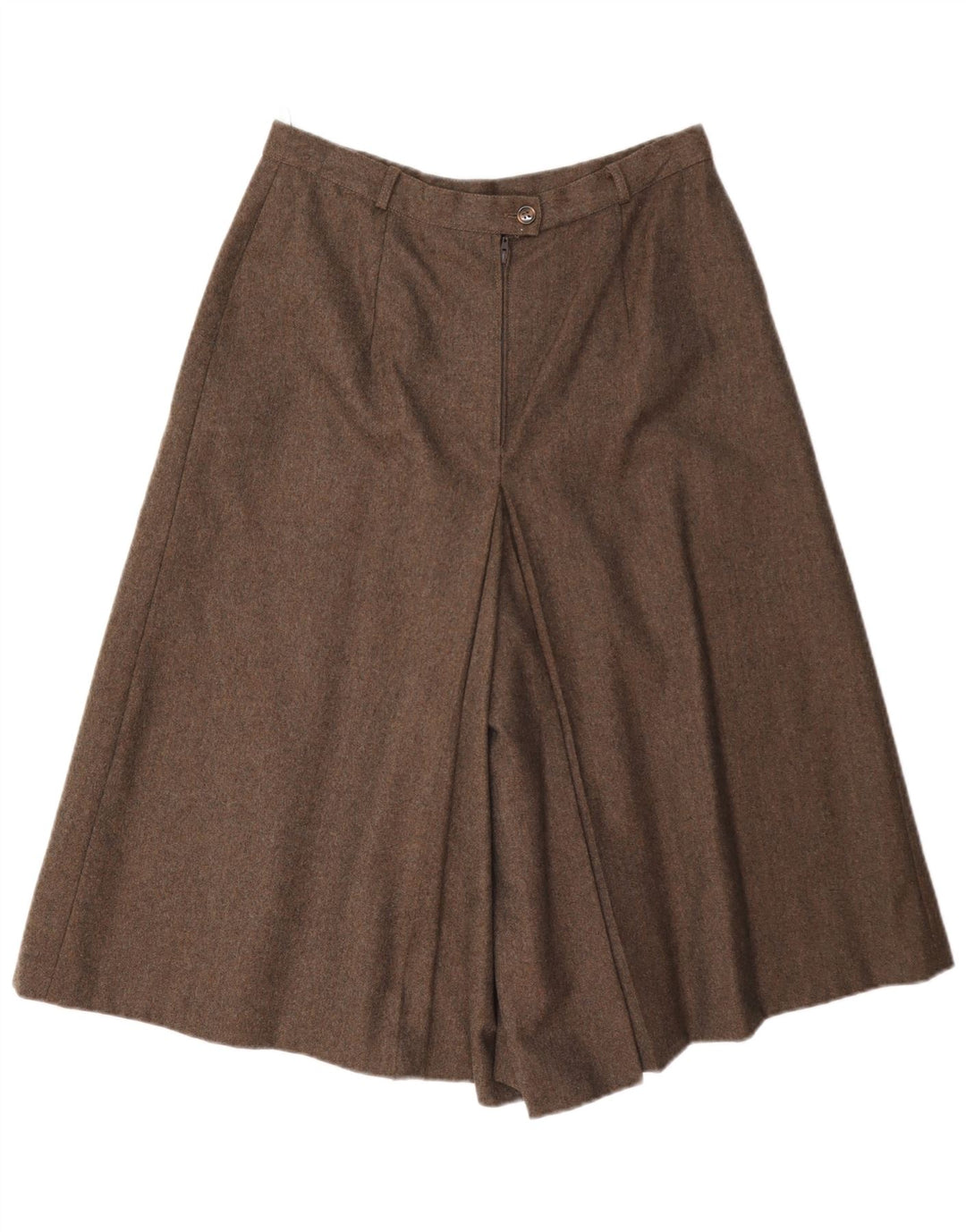 LE TRUC Womens High Waist Cullotes Shorts EU 40 Medium W27 Brun