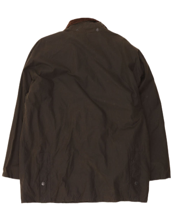 MC Orvis Herre Loose Fit vokset bomuldsjakke UK 38 Medium Khaki