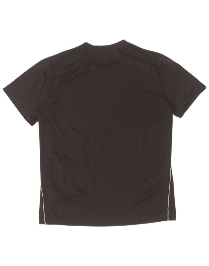 Nike Herre Dri Fit T-shirt Top Stor sort polyester