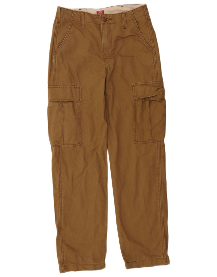 Levi's Straight Cargo-bukser til mænd W30 L32 Khaki Bomuld