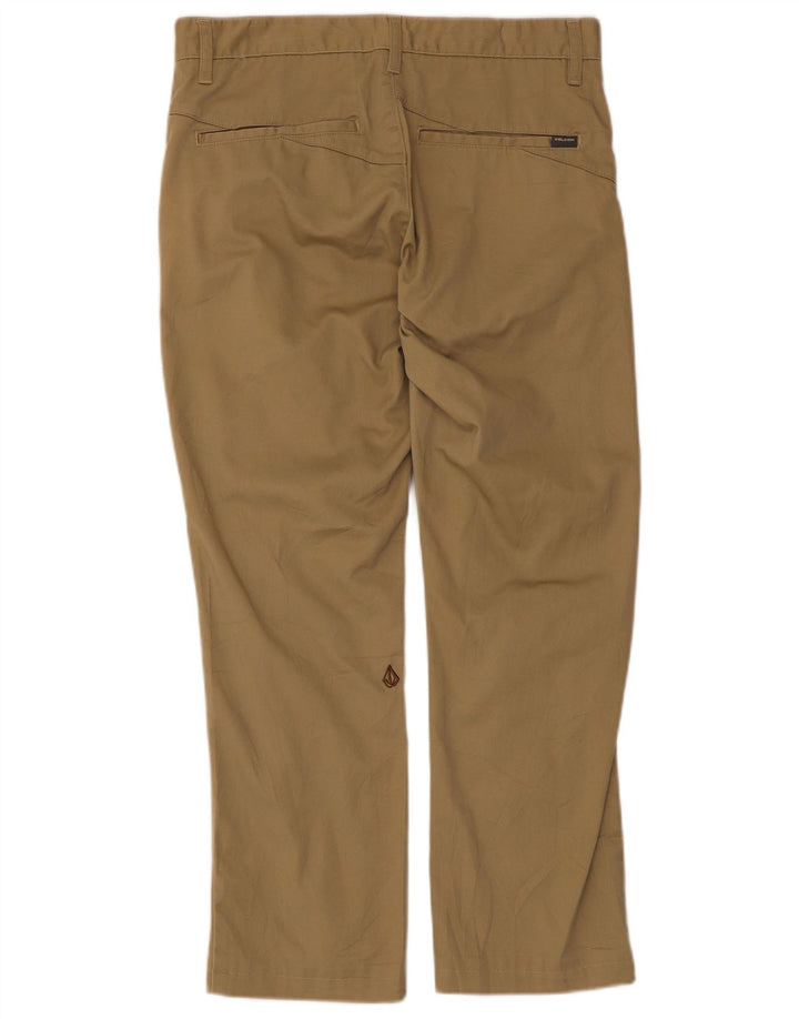 Volcom Straight Chino Bukser til mænd W30 L27 Beige Bomuld