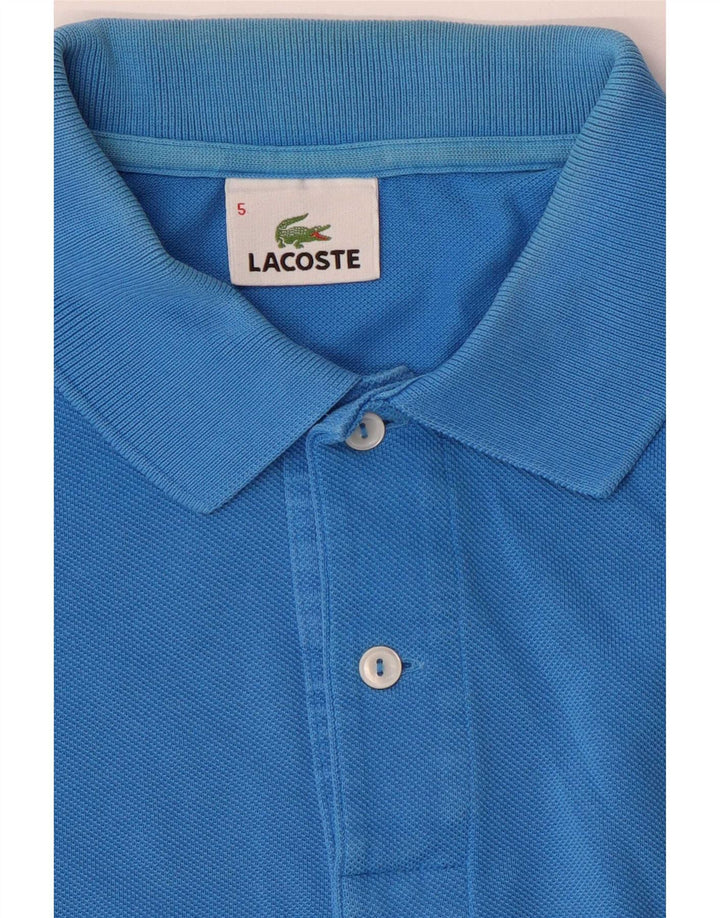 Lacoste herre poloskjorte str. 5 Large Blå