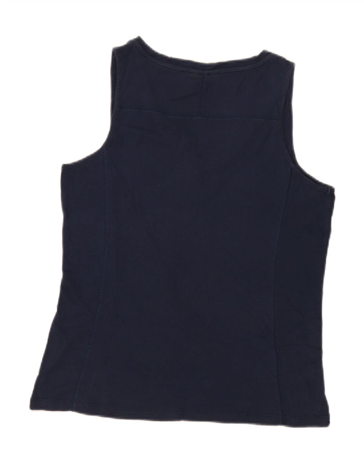 Champion Damevest Top UK 14 Large Navy Blue