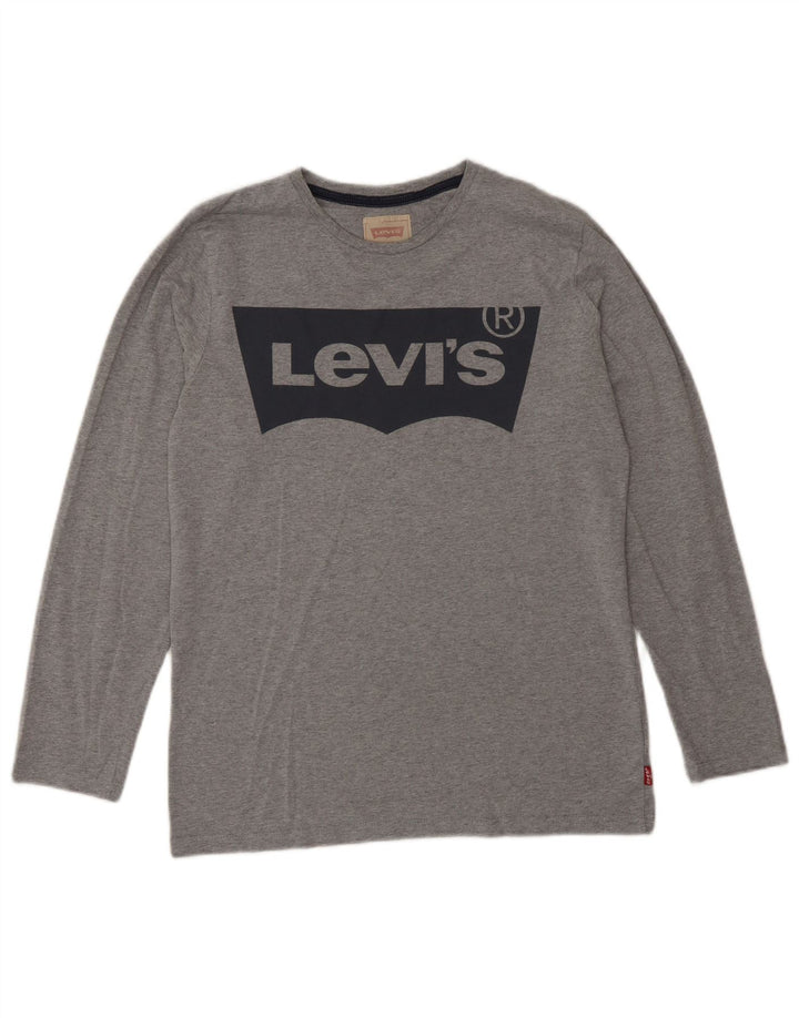 Levi's Boys Grafisk T-Shirt Top 13-14 år Grå