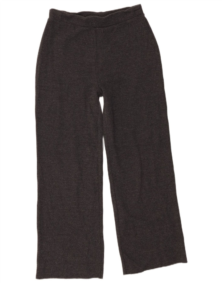 ZARA Træningsdragtsbukser til kvinder UK 12 Medium Grey Polyester