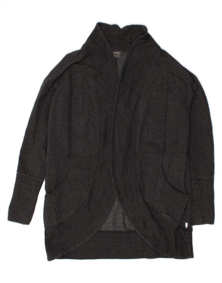 EDDIE BAUER Womens Open Cardigan Sweater UK 14 Medium Grey Vintage Eddie Bauer and Second-Hand Eddie Bauer from Messina Hembry 