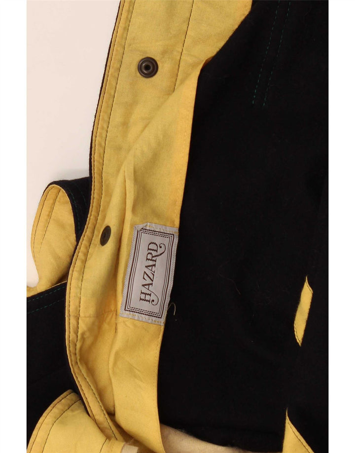 Vintage Kvinder Utility Jacket UK 16 Large Navy Blue