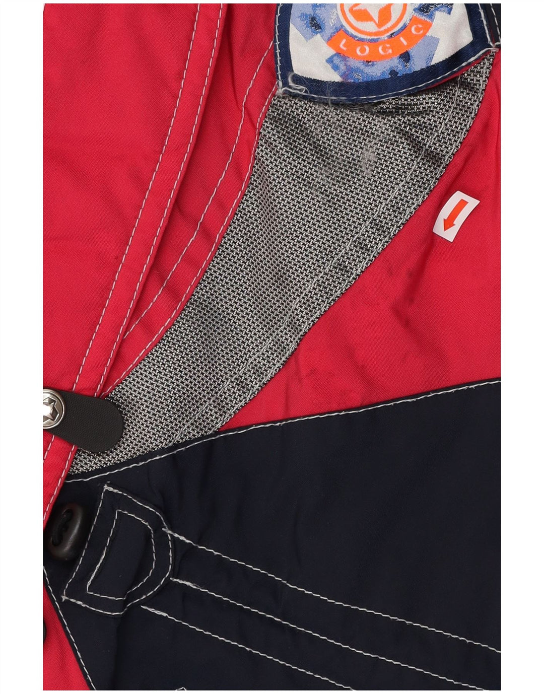 COLMAR Dame Skijakke IT 48 XL Pink Colourblock Polyamid