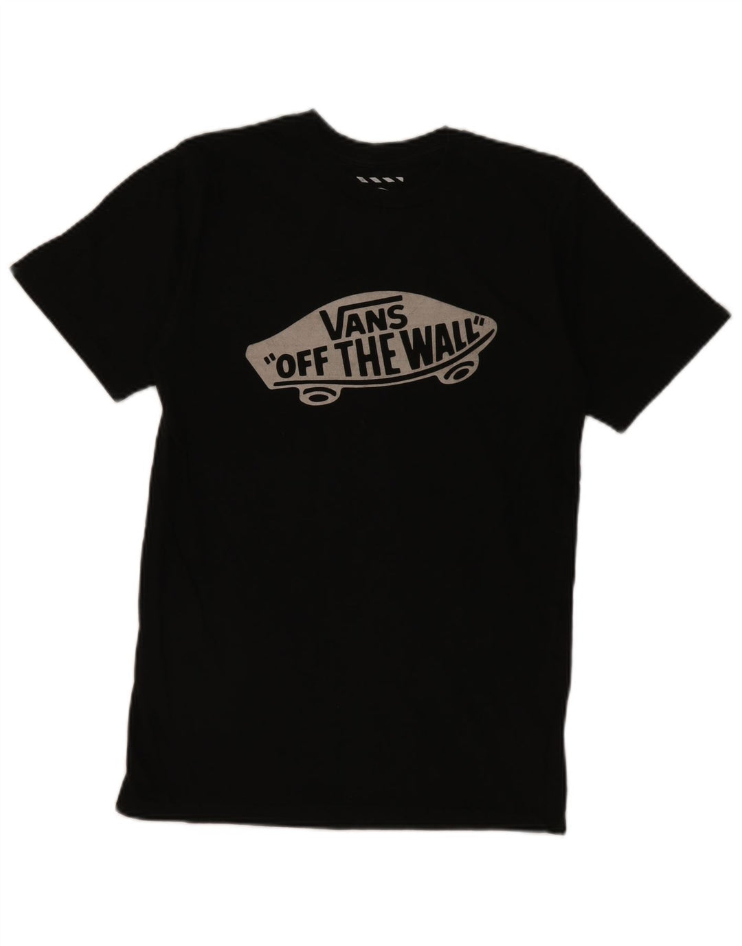 Vans Herre Custom Fit grafisk T-shirt top lille sort bomuld