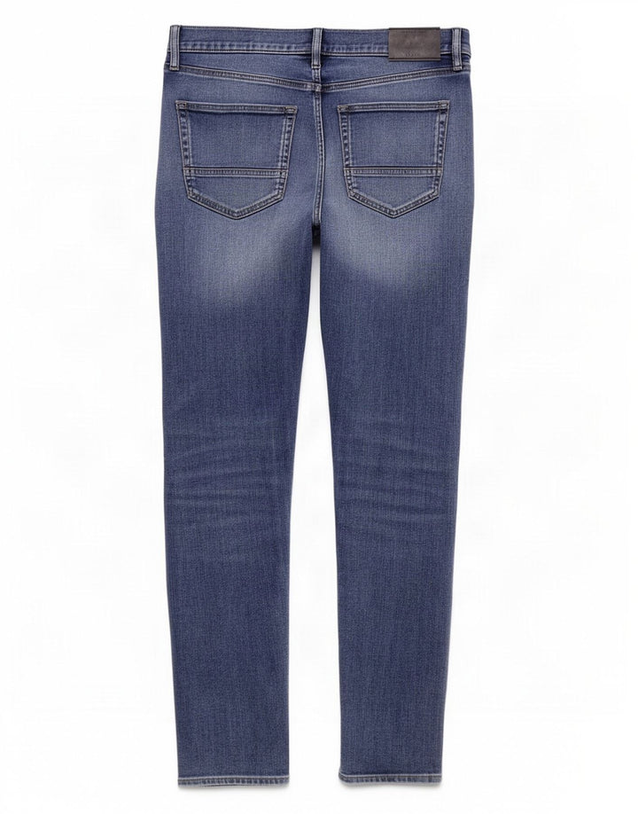Marks & Spencer Herre Slim Jeans W34 L33 Blå Bomuld