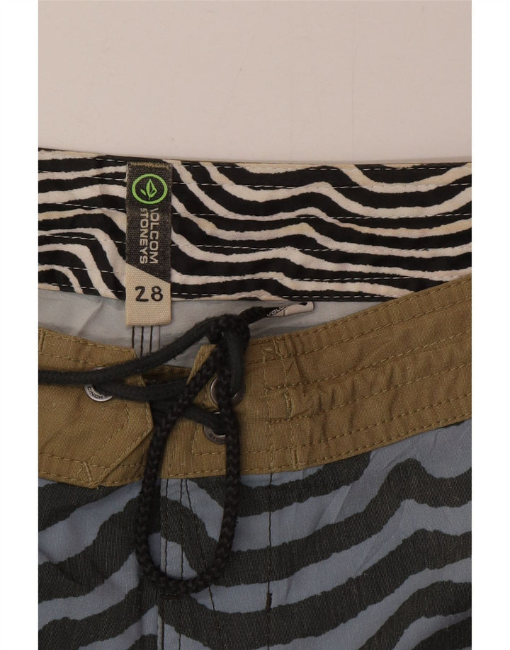 Volcom Herre badeshorts Små Gråstribede