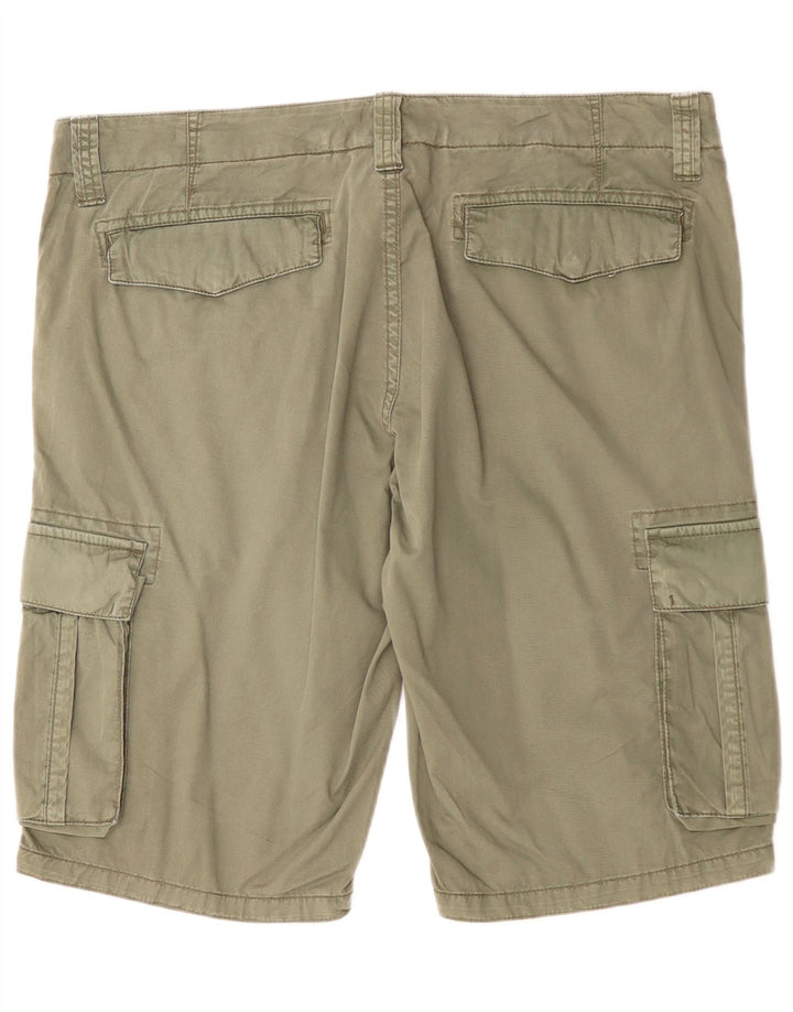 Champion Herre Cargo Shorts IT 54 2XL W38 Khaki Bomuld