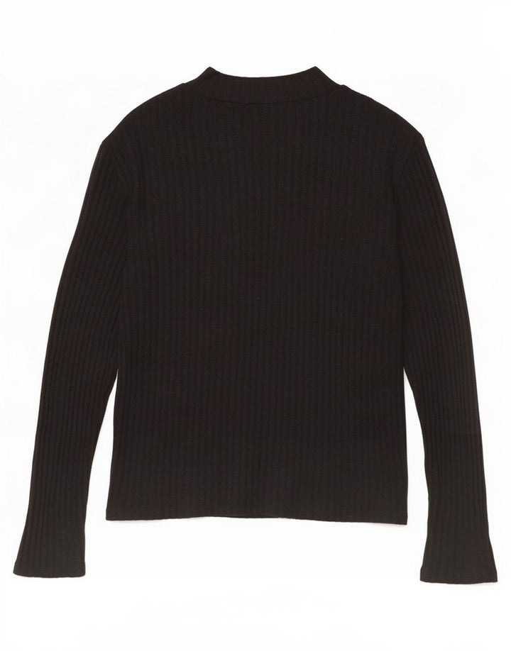 Zara Dame Top Langærmet UK 14 Large Sort