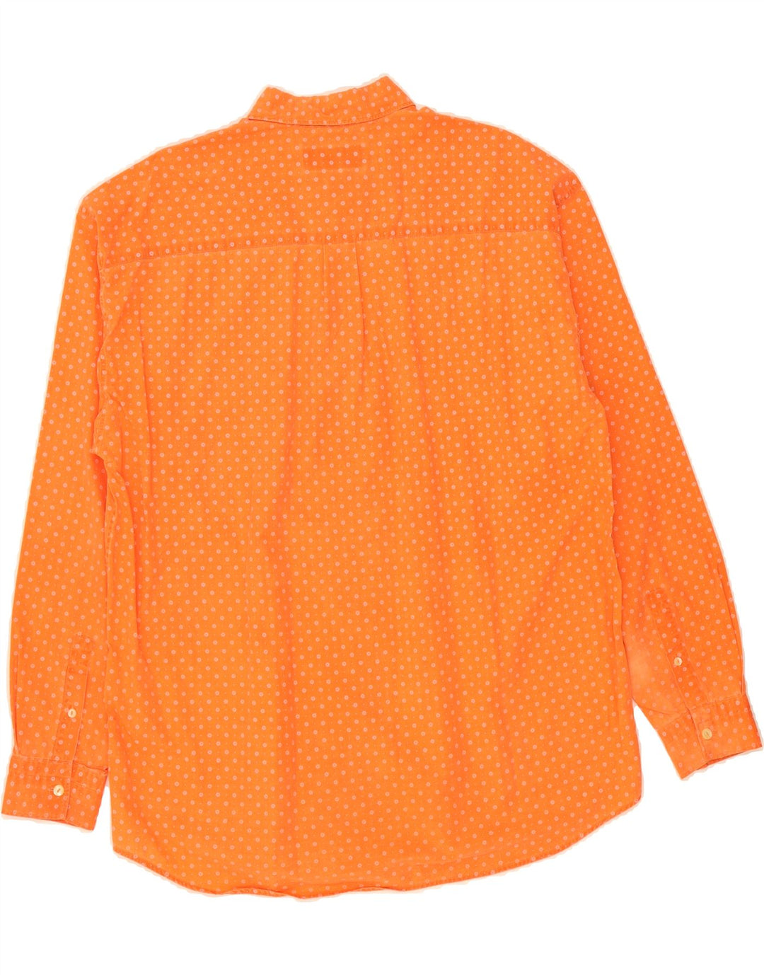 RAYBEST Mens Shirt Medium Orange Floral Vintage Raybest and Second-Hand Raybest from Messina Hembry 