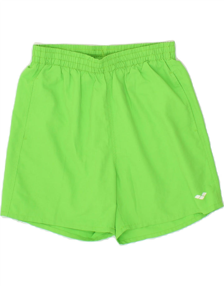 ARENA Boys Sport Shorts 14-15 Years Green Polyester Vintage Arena and Second-Hand Arena from Messina Hembry 