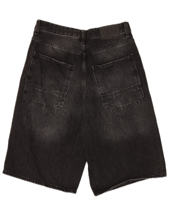 PULL & BEAR Denimshorts til mænd W30 Medium Sort