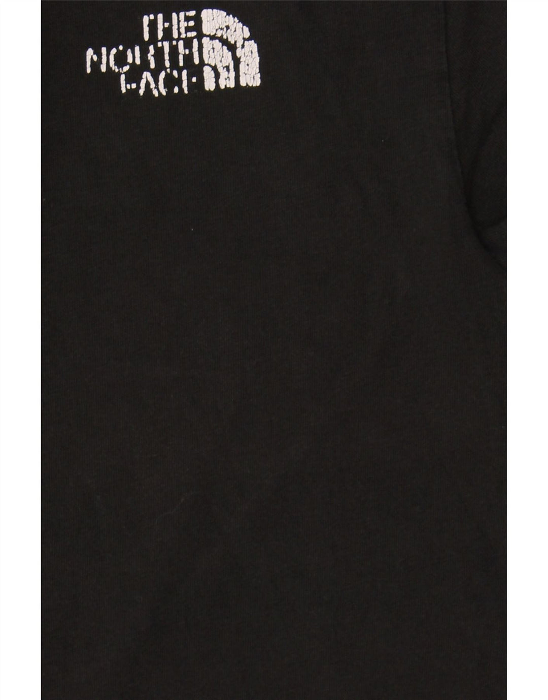 THE NORTH FACE Mens Graphic T-Shirt Top Small Black Cotton