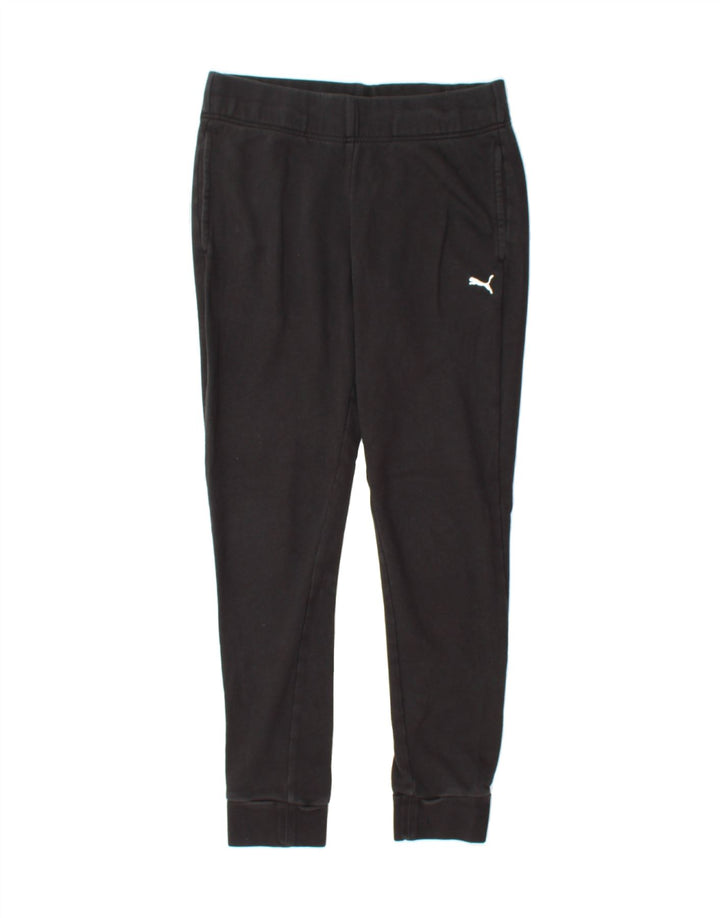 PUMA Mens Tracksuit Trousers Joggers Small Black Vintage Puma and Second-Hand Puma from Messina Hembry 