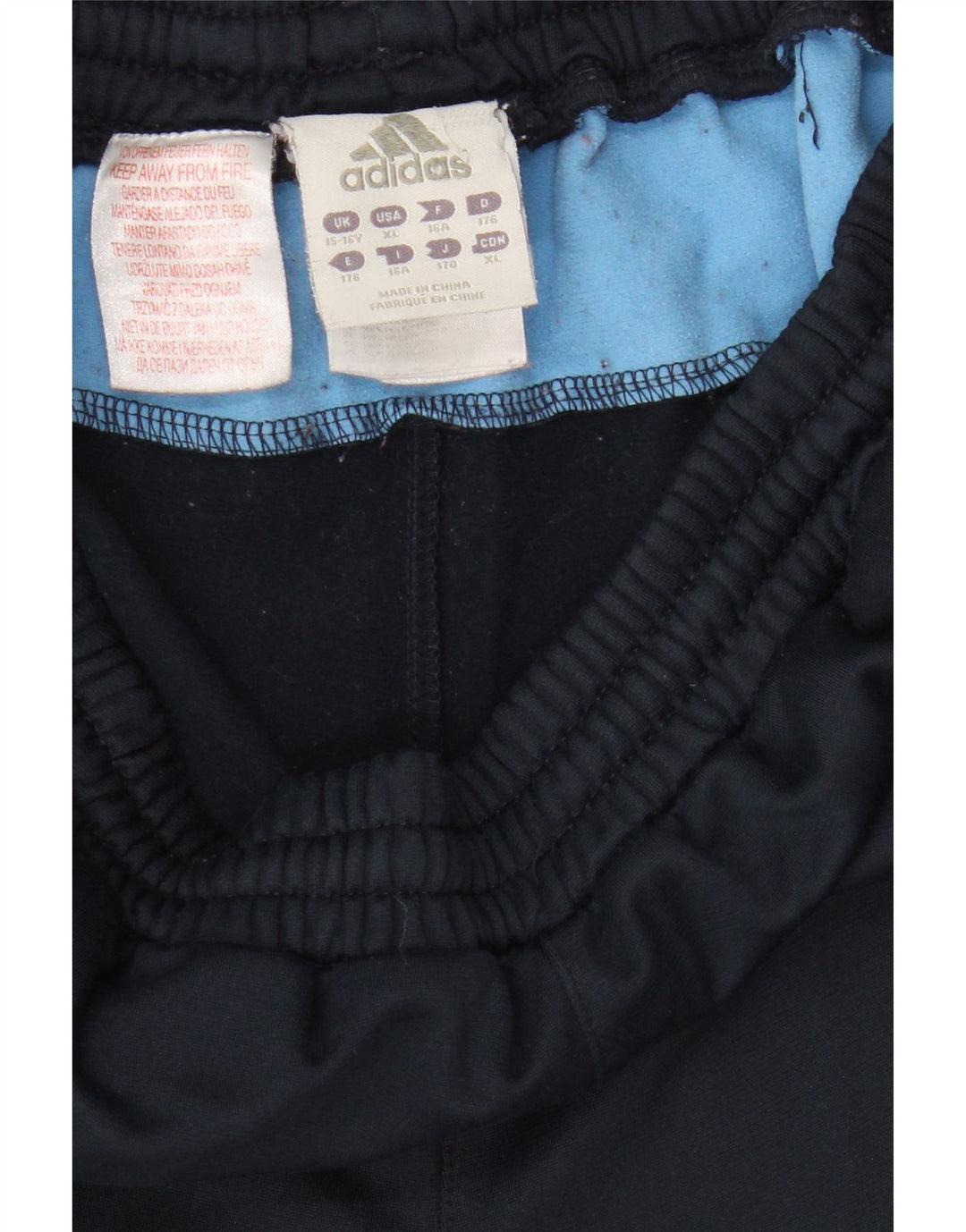 Adidas Træningsdragtsbukser til drenge 15-16 år Marineblå polyester