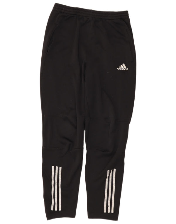 ADIDAS Træningsdragtsbukser til mænd UK 42/44 Large Black Polyester