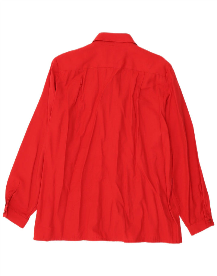 Avoca dameskjorte bluse EU 44 XL Rød viskose