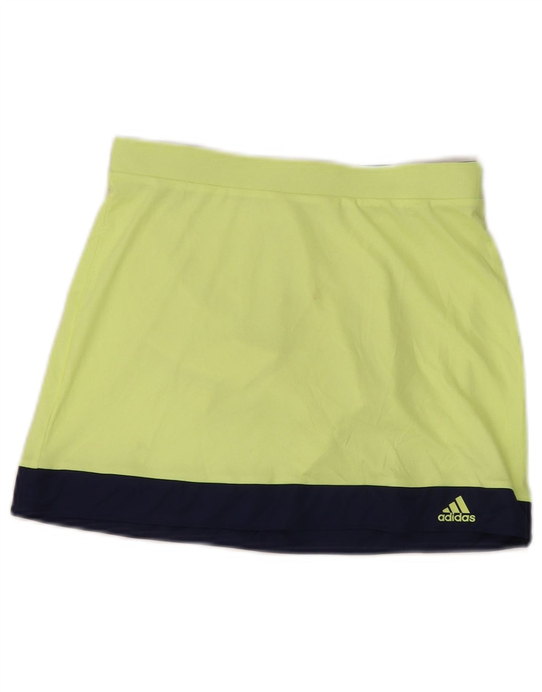 Adidas Girls Climalite Skort 11-12 år Gul Colourblock Polyester