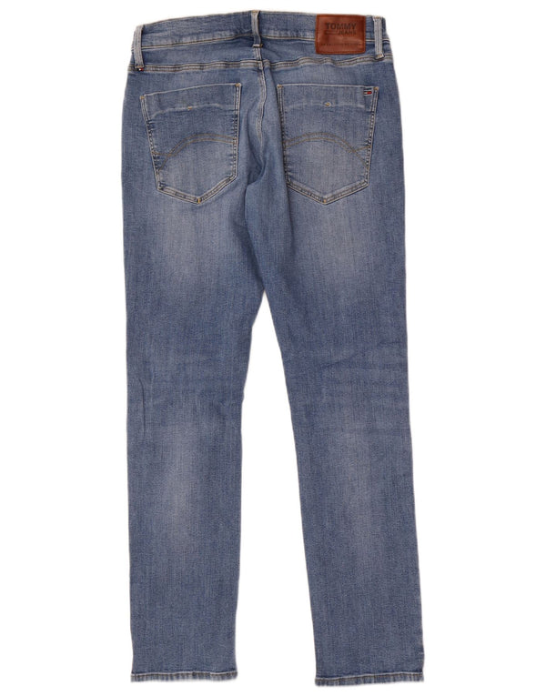 Tommy Hilfiger Herre Scanton Slim Jeans W34 L32 Blå Bomuld