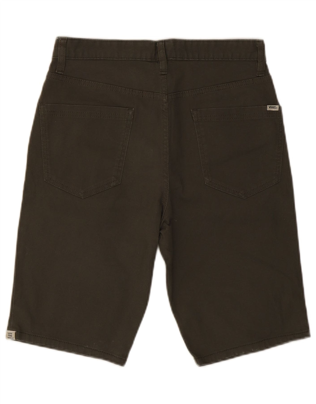 VANS Herre Casual Shorts W28 Small Khaki Bomuld