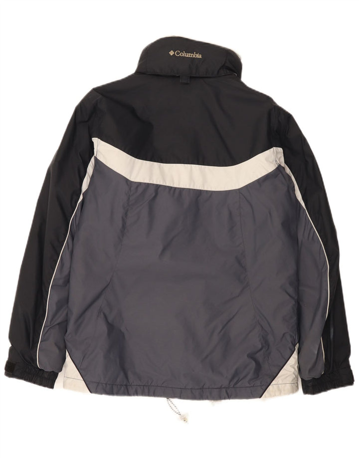 Columbia Skijakke til kvinder UK 10 Small Navy Blue Colourblock