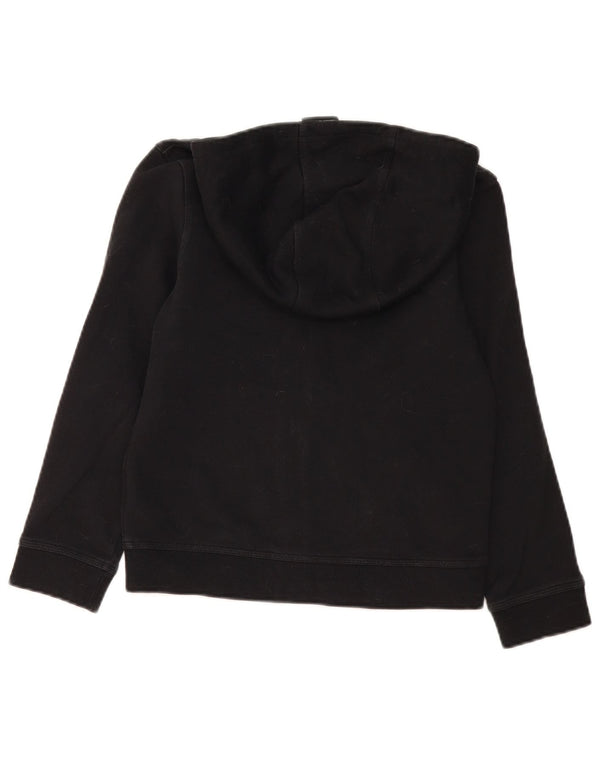 Nike Boys Standard Fit Hættetrøje Sweater med lynlås 10-11 år Medium Sort Bomuld