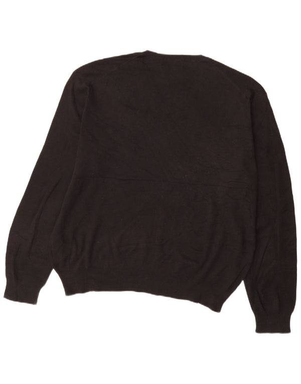 Polo Ralph Lauren Herre V-hals sweater XL sort bomuld