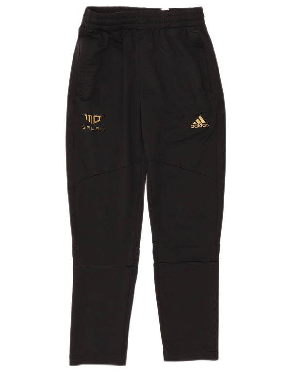 ADIDAS Boys Primegreen Tracksuit Bukser 9-10 år Sort polyester