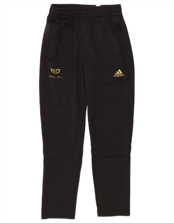 ADIDAS Boys Primegreen Tracksuit Bukser 9-10 år Sort polyester