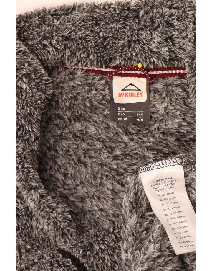 MC Kinley Dame Fleecejakke UK 12 Medium Grey Polyester