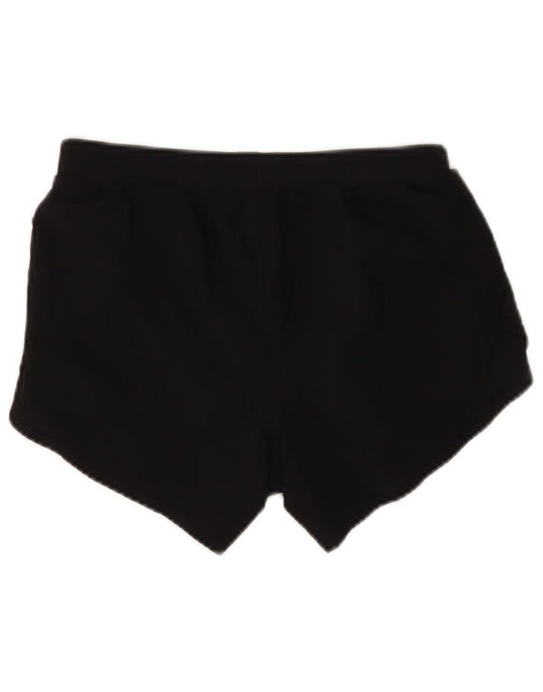 Under Armour Womens Heat Gear Sports Shorts UK 6 XS Sort