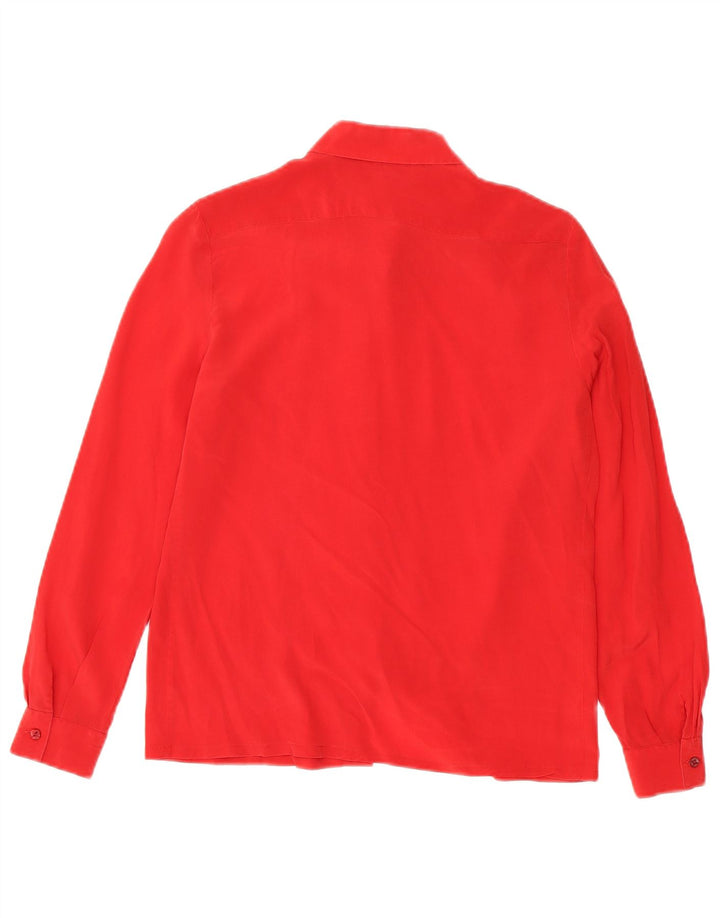 Vintage dameskjorte bluse IT 42 Medium Rød