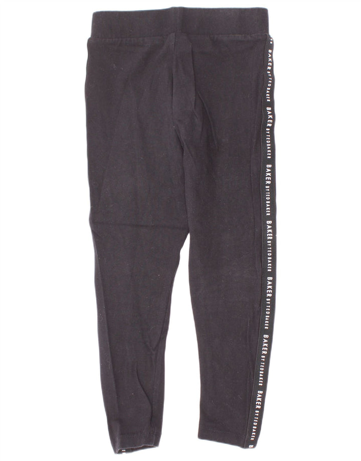 Ted Baker piger grafiske leggings 6-7 år sort bomuld