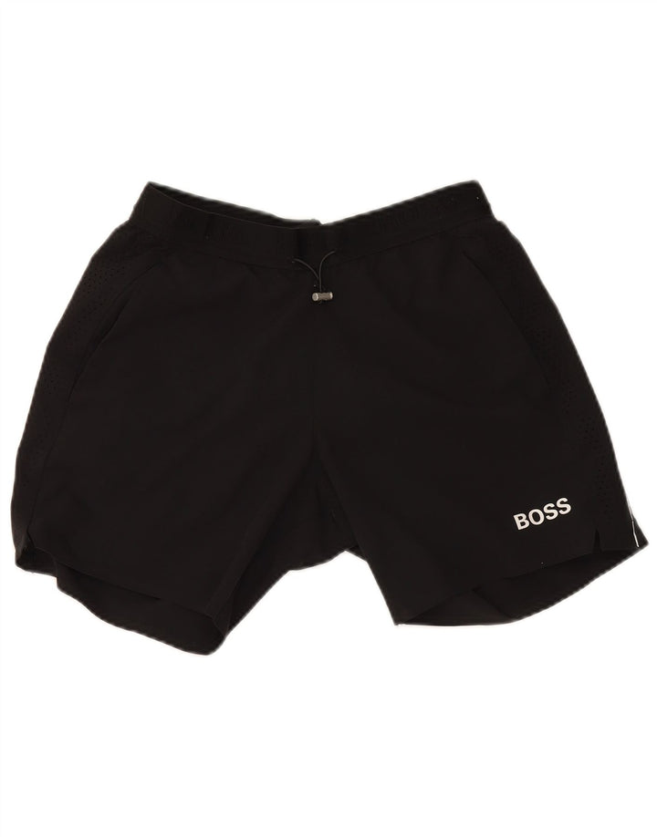 Hugo Boss Herre Sportshorts Små sorte polyester