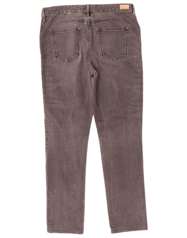 Timberland Dame Slim Jeans W27 L27 Grå Bomuld