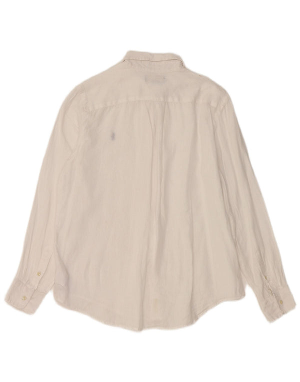 Ralph Lauren drengeskjorte 14-15 år Stor hvid linned