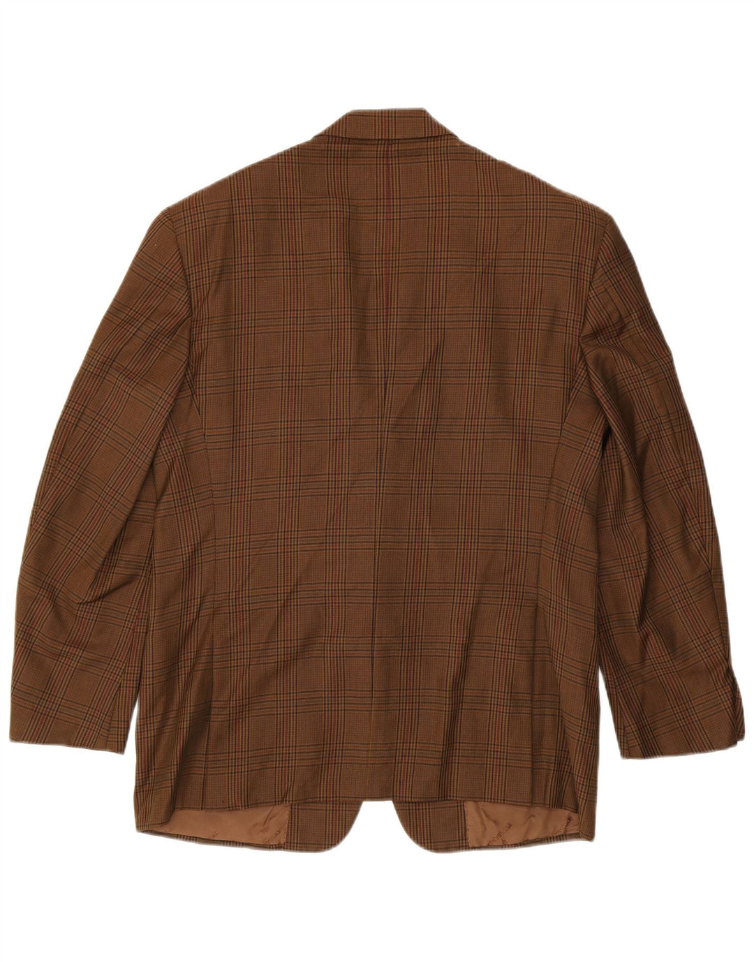 Trussardi Herre 2-knaps blazerjakke IT 52 XL Brun Houndstooth