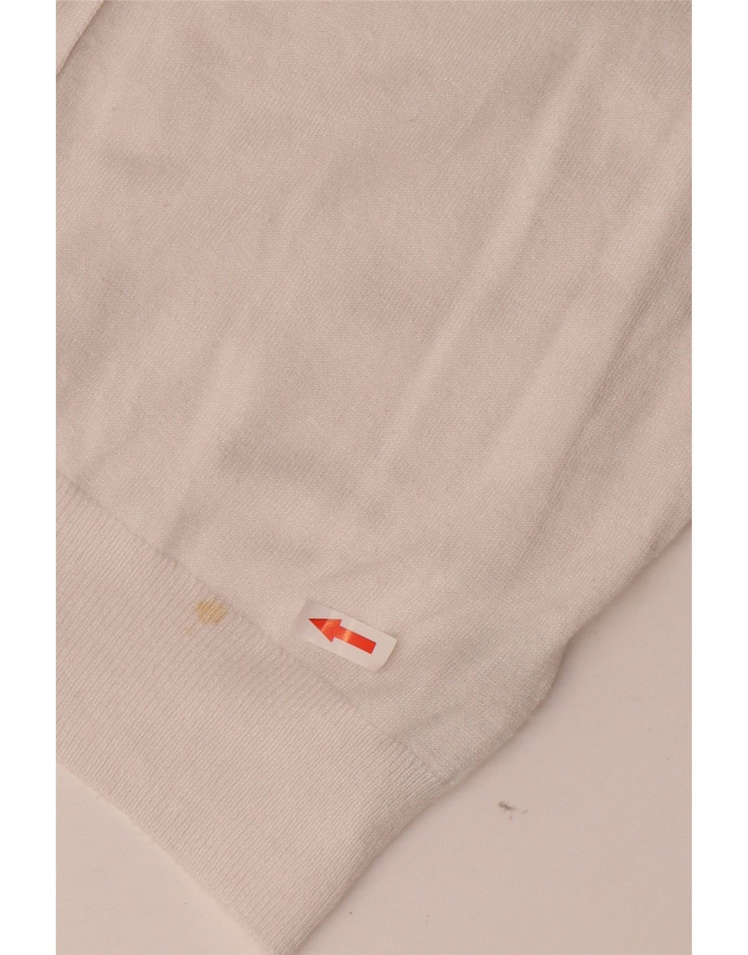 Marks & Spencer Dame 3/4-ærmet Crop Cardigan Sweater UK 12 Medium White