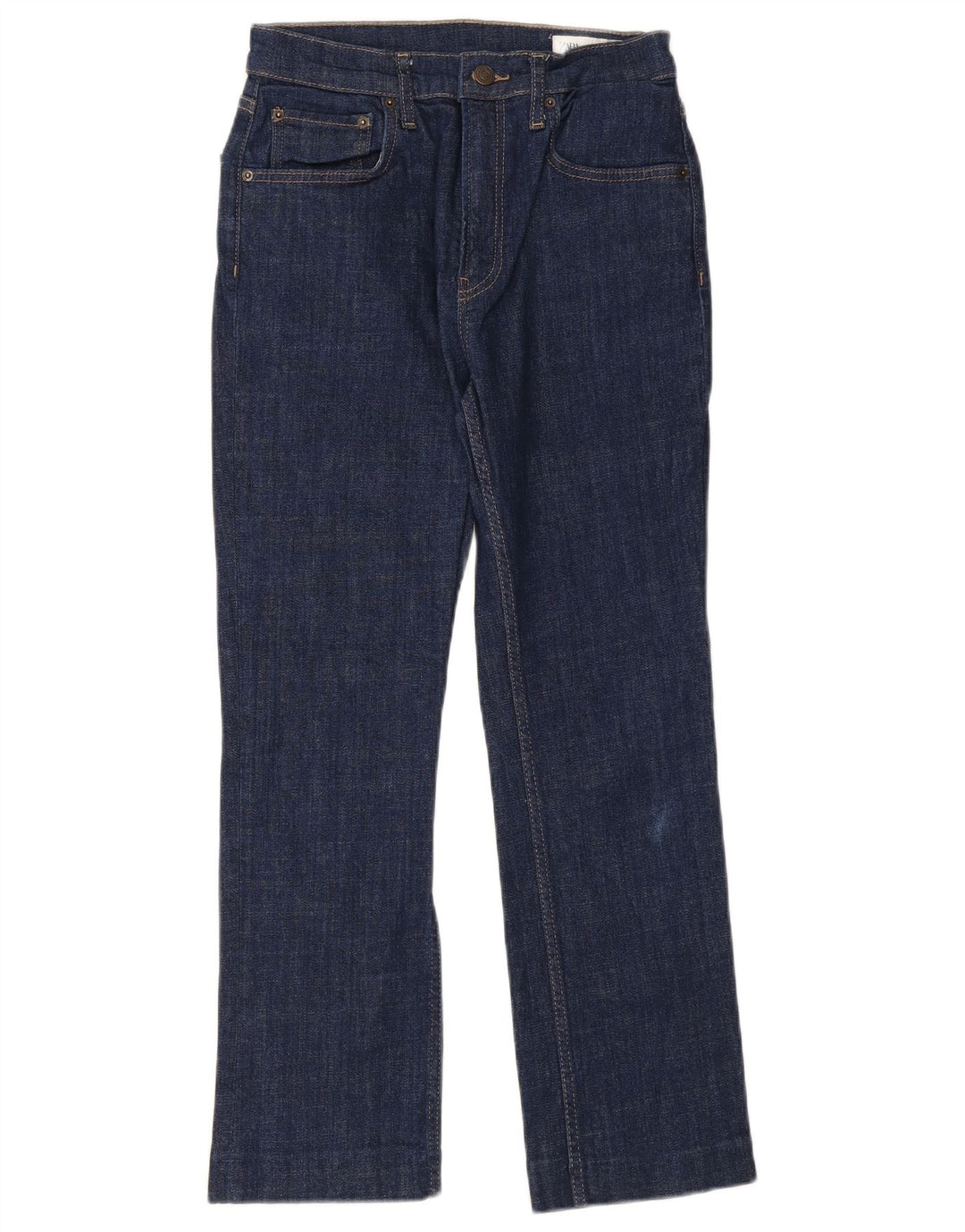 Zara Dame Straight Jeans EU 38 Small W28 L27 Blå Bomuld