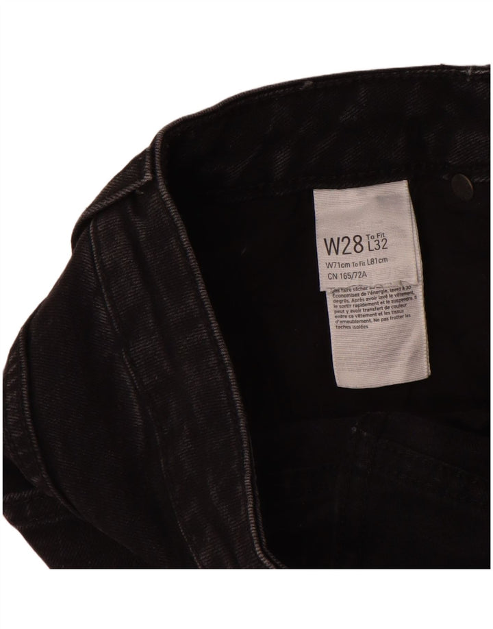 Topshop koniske jeans til kvinder W28 L26 Sort