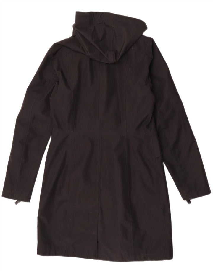 The North Face Regnfrakke med hætte til kvinder UK 14 Medium Sort Polyester