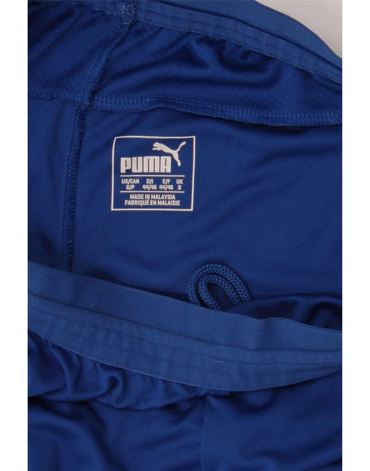 Puma Herre Sportshorts Small Blue Colourblock Polyester