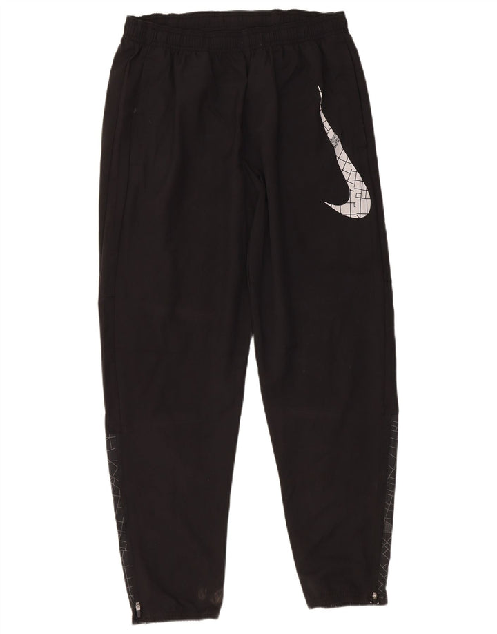 Nike Herre Dri Fit Grafisk træningsdragt Bukser Medium Sort Geometrisk